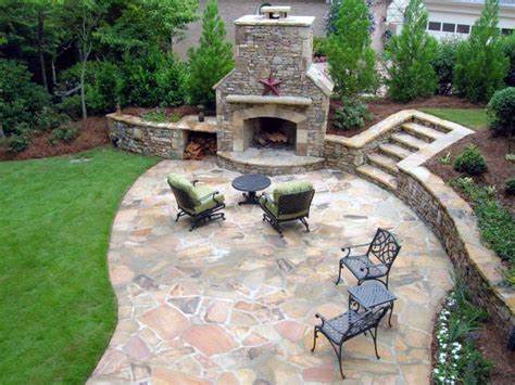 Outdoor Flagstone Patio - Patio Ideas