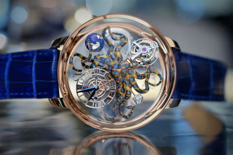 Hands-On - Jacob & Co. Astronomia Tourbillon Clarity Octopus (Specs ...