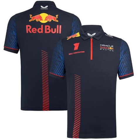 Polo Équipe Oracle Red Bull Racing 2023 - Max Verstappen : Maillots de ...