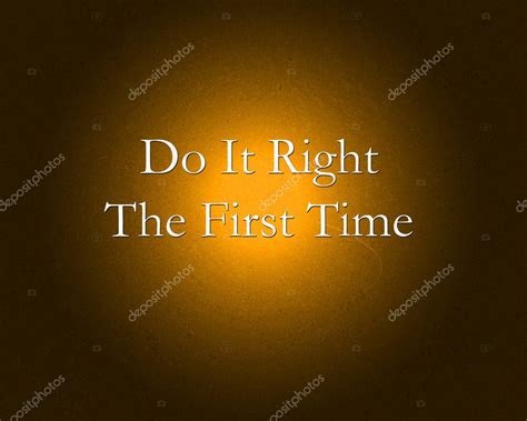 Do it right the first time — Stock Photo © fiftycents #3769860