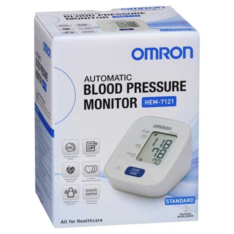 Omron HEM-7121 Standard Upper-Arm Blood Pressure Monitor – Discount Chemist