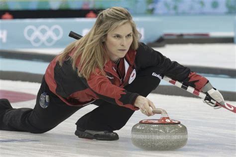 Jennifer Jones, skip of the Canadian Team, won a gold medal at the ...