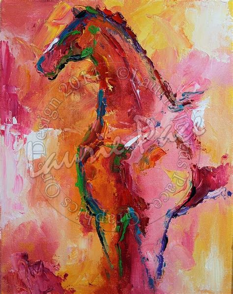 Pink Horse Painting at PaintingValley.com | Explore collection of Pink Horse Painting