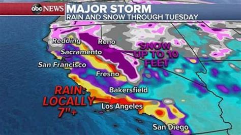 Major storm could bring flash flooding, mudslides to Southern ...