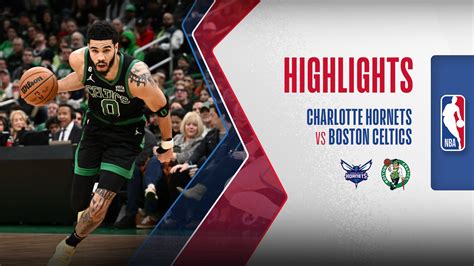 Charlotte Hornets - Boston Celtics Highlights | FPT Play