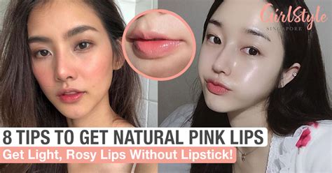 How To Get Naturally Pink Lips Without Lipstick