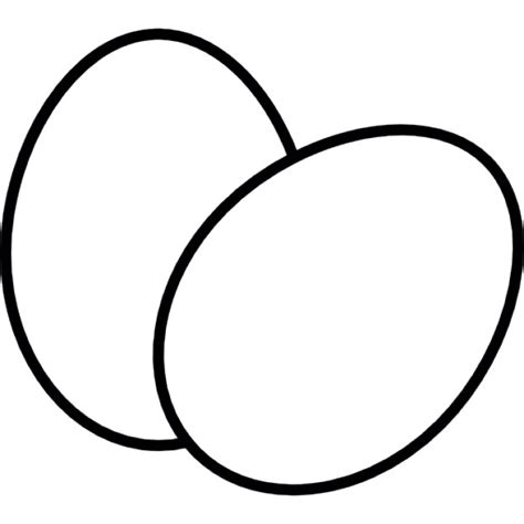 Egg Outline - ClipArt Best