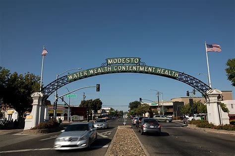 Modesto, California - WorldAtlas