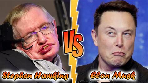 Stephen Hawking VS Elon Musk Transformation ⭐ 2022 - YouTube