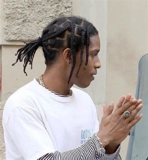 ASAP Rocky Braids Be A Trendsetter - 2024