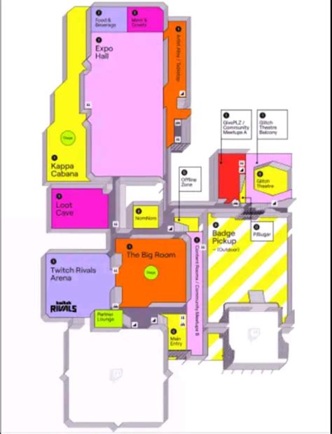 Plattegrond van TwitchCon Amsterdam 2022 : r/Twitchnl