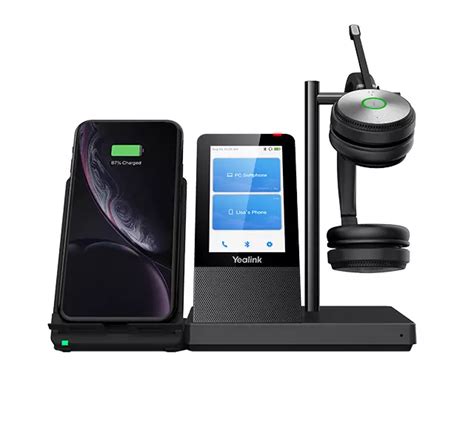 Yealink WH66 Dual/Mono UC Workstation DECT Wireless Headset Price in ...