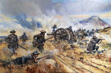 Boer commandos turning the British guns, Boer War | Modern war, History war, War art