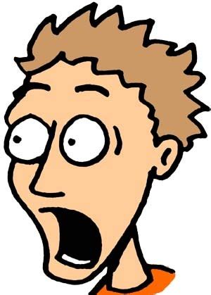 Shocked Cartoon Face - ClipArt Best