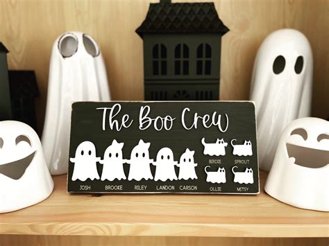 Personalized Halloween Sign Halloween Sign Halloween Ghost - Etsy