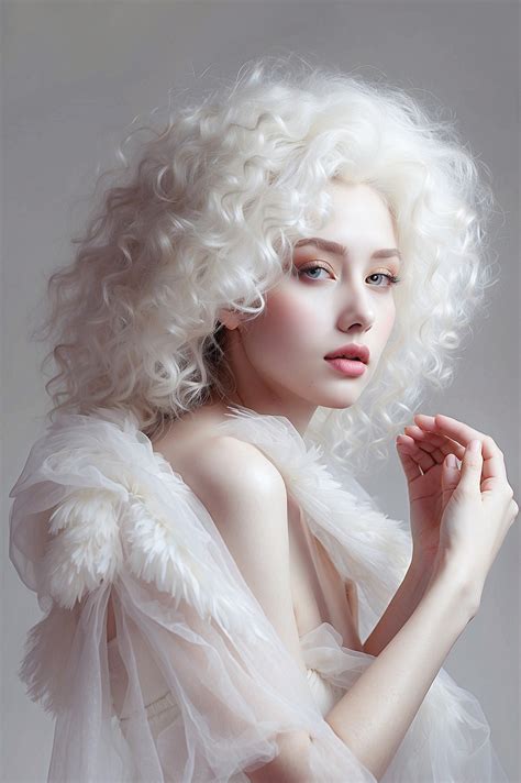 Download Ai Generated, Albino, Woman. Royalty-Free Stock Illustration ...