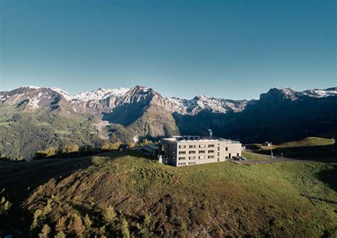 un bâtiment durable - Hôtel Chetzeron à Crans-Montana