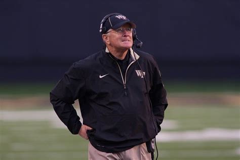 Report: Former Wake Forest head coach Jim Grobe will interview for the ...