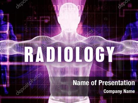 Radiology as a digital PowerPoint Template - Radiology as a digital PowerPoint Background