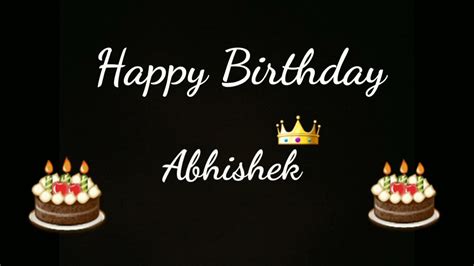 Happy Birthday Abhishek | Happy Birthday Wishes For A Alphabet Names ...