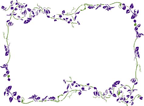 Purple BORDER Design - ClipArt Best