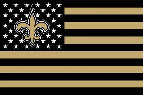 SUMMER SALE New Orleans Saints Team Flag and Banner 3' x 5' Great way ...