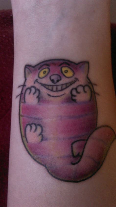 DeviantArt: More Like Cheshire Cat Tattoo by ohsoyouvecomeformore