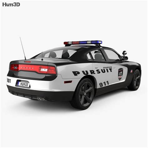 3D model of Dodge Charger Police 2011 | Dodge charger, 3d model, Dodge