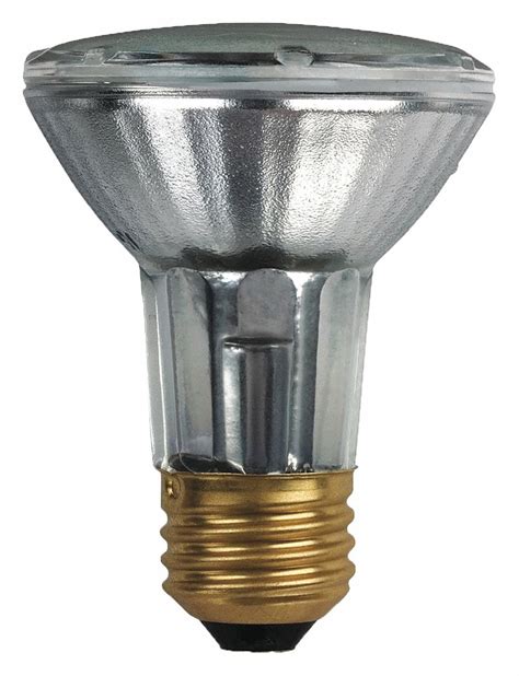 PHILIPS Halogen Bulb, PAR20, Medium Screw (E26), Lumens 480 lm, Standard Bulb Type, Watts 39 W ...