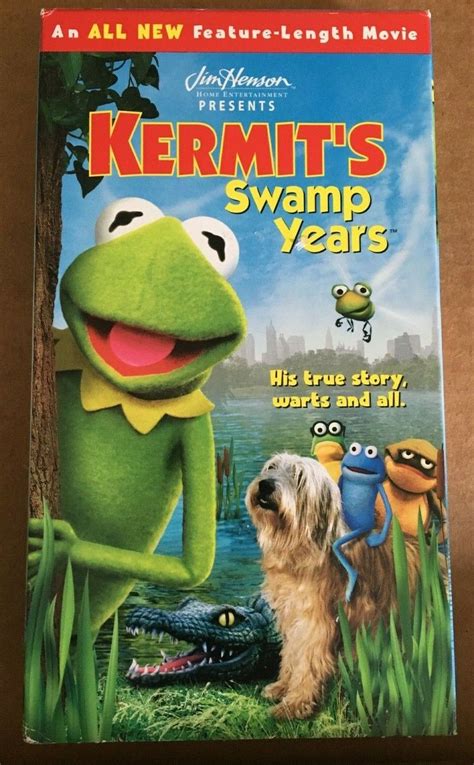 "Kermit's Swamp Years" VHS Jim Henson Feature-Length Movie~ FREE DVD ...