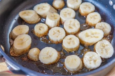 Pan-fried Honey Bananas Recipe