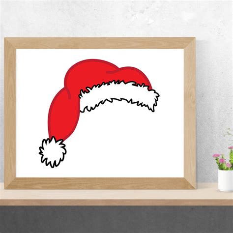 Santa Hat SVG Santa Hat Santa SVG Santa Hat Png Santa | Etsy