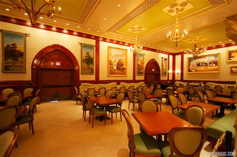 Inside Be Our Guest Restaurant dining rooms - Photo 12 of 19