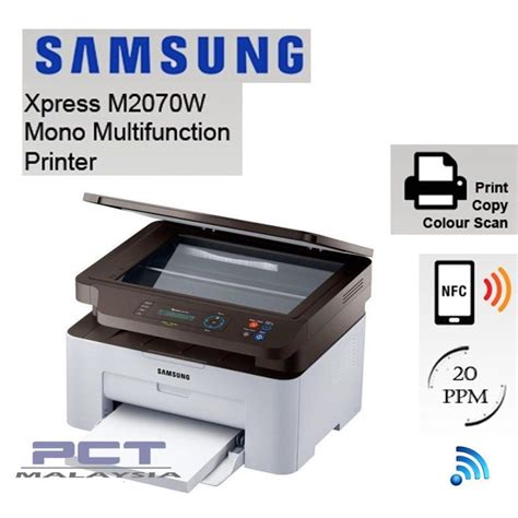 Samsung Xpress SL-M2070W Laser Printer ( Print, Scan, Copy, Wireless ), Computers & Tech, Parts ...