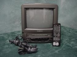 TV - VCR Combo 9", Portable TV-VCR Combo