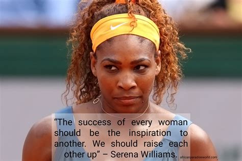 Why Success Of Every Woman Should Be An Inspiration — Serena Williams