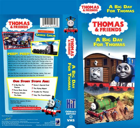 A Big Day for Thomas VHS cover by Jack1set2 on DeviantArt