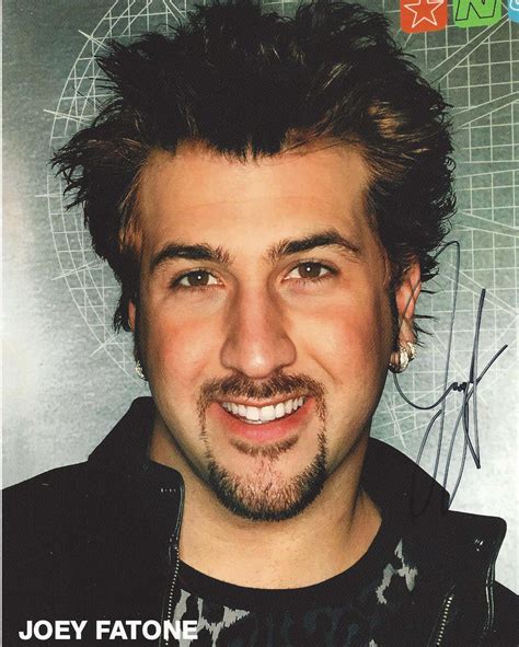 Joey Fatone Signed 8x10 N*Sync A - Fanboy Expo Store