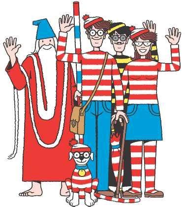 Wheres Waldo Characters