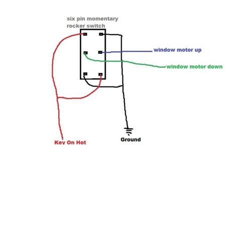 ford 6 pin power window switch wiring diagram - Wiring Diagram and ...