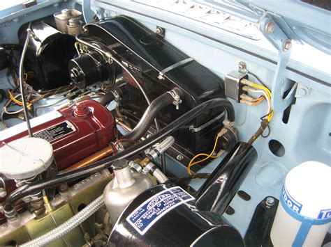 MGB engine bay