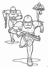 Star Wars clone Troopers coloring Page  ColouringPages sketch template