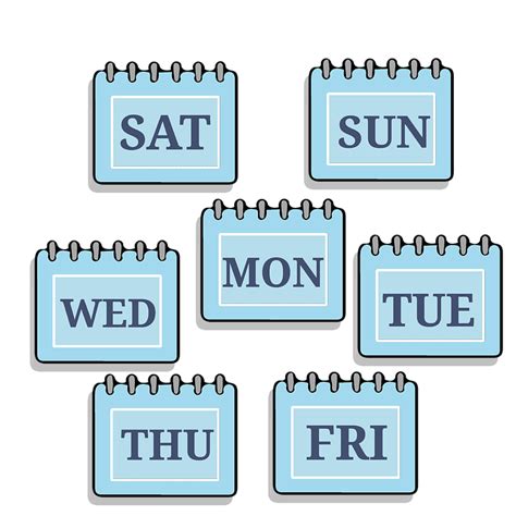 时间管理 一周 日历 · Pixabay上的免费图片