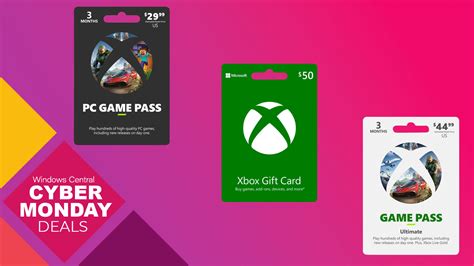 Best Cyber Monday 2022 Xbox gift cards and Game Pass deals | Windows ...