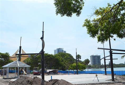 Bayfront Park pirate-themed playground on pace for fall opening | Your Observer