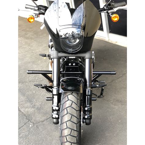 Bung King Highway Peg 2 Step Crash Bar for 2018 Harley Softail w/ Forward Controlsr - FCB18F-S ...