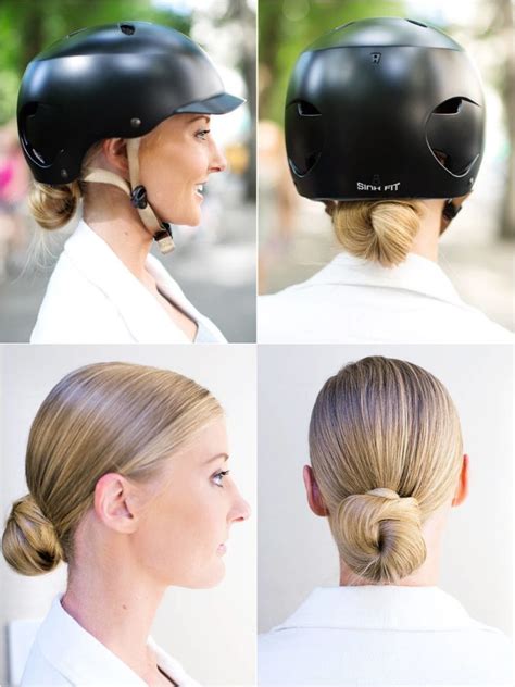 10+ Easy Helmet-Friendly Hairstyle Tutorials For Looking Stylish When ...