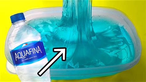 WATER SLIME! 💦 Testing DIY Water SLIME - YouTube