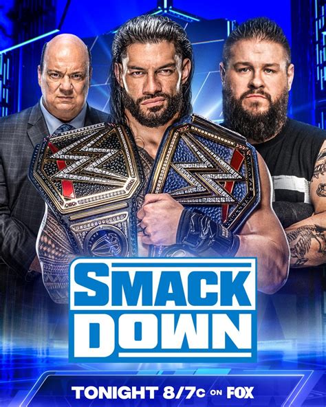 WWE SmackDown Tonight (1/20/23) - Friday Night Card