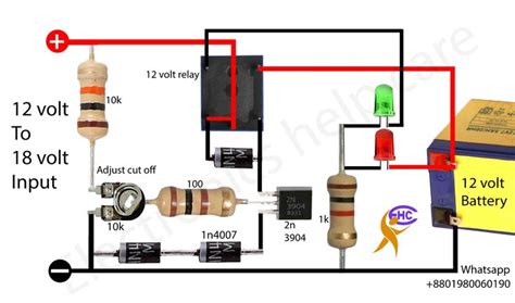 auto cut off battery charger - Electronics Help Care | Electronic ...